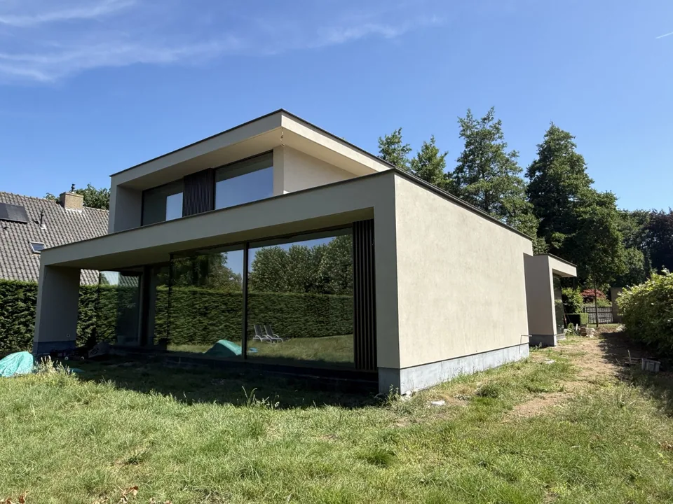 Achtergevel Nieuwbouwwoning Sint-Kruis Brugge – J.A.N Plus Architecten