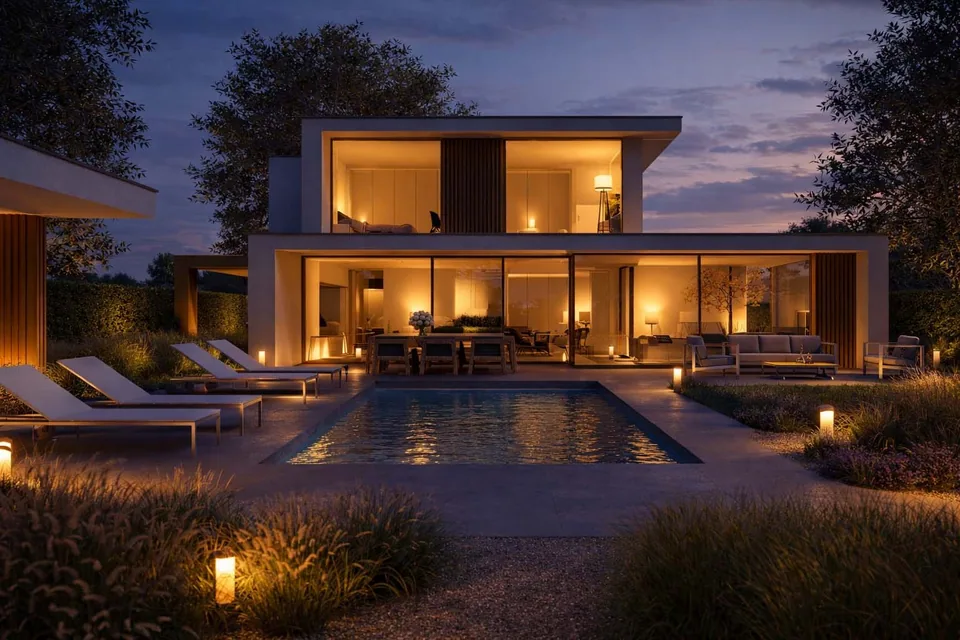 Achtergevel Nieuwbouwwoning Sint-Kruis Brugge – J.A.N Plus Architecten