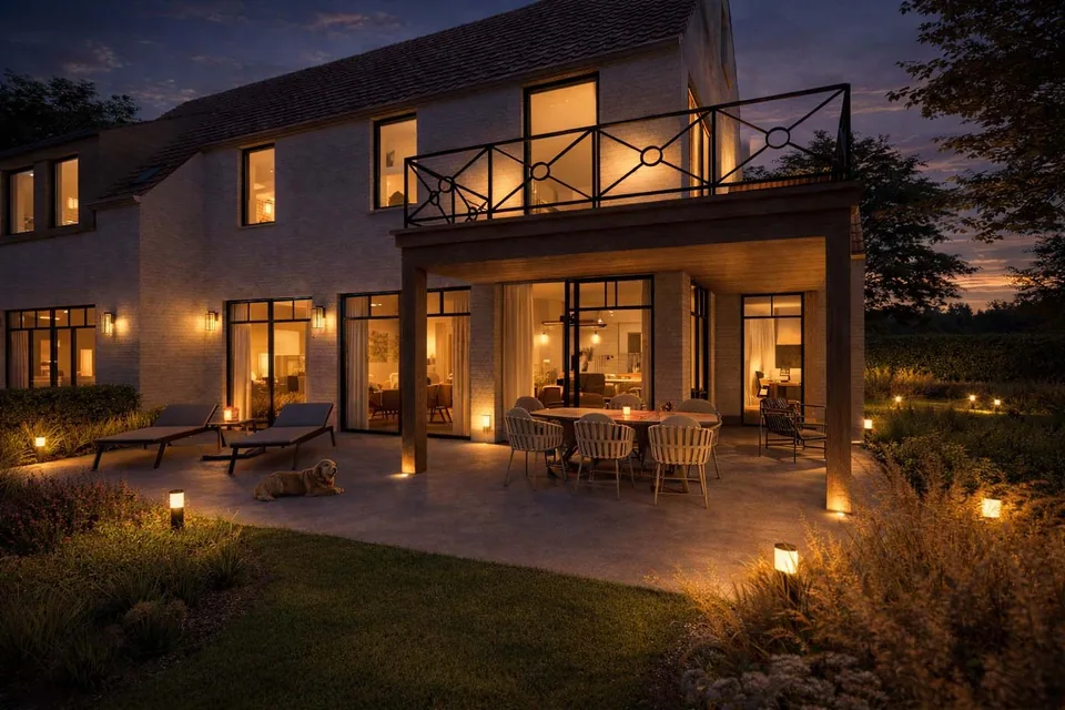 Pastorie-woning in Brugge ontworpen door J.A.N Plus Architecten