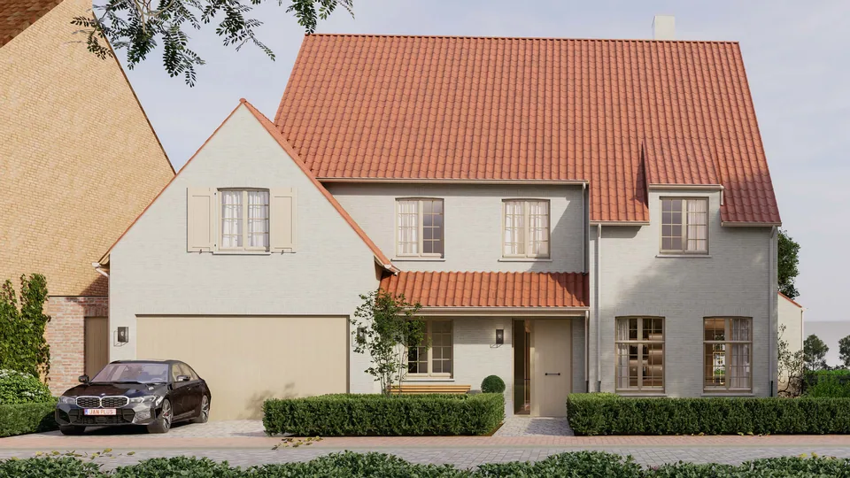 Nieuwbouwwoning in Moerkerke Damme door J.A.N Plus Architecten