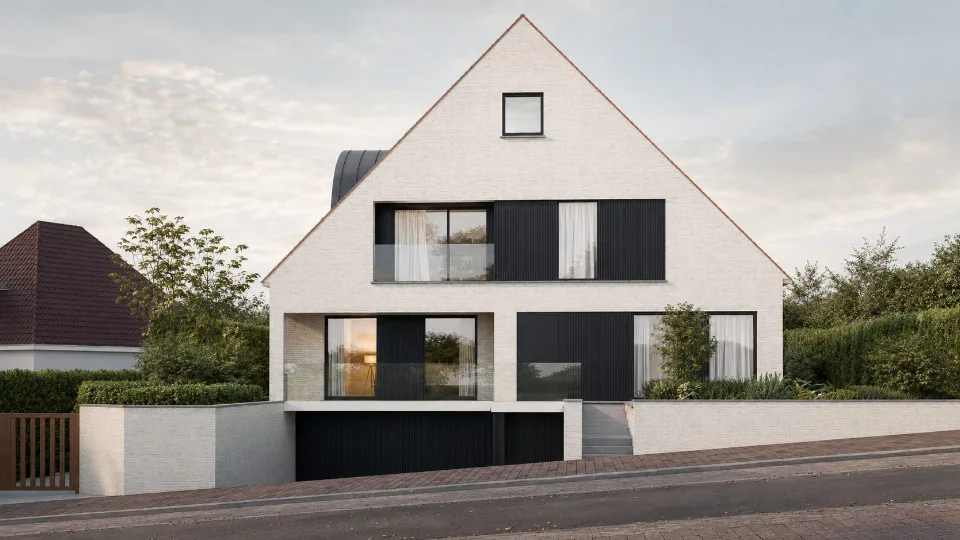 Gerenoveerde woning in Knokke-Heist, ontworpen door J.A.N plus Architecten
