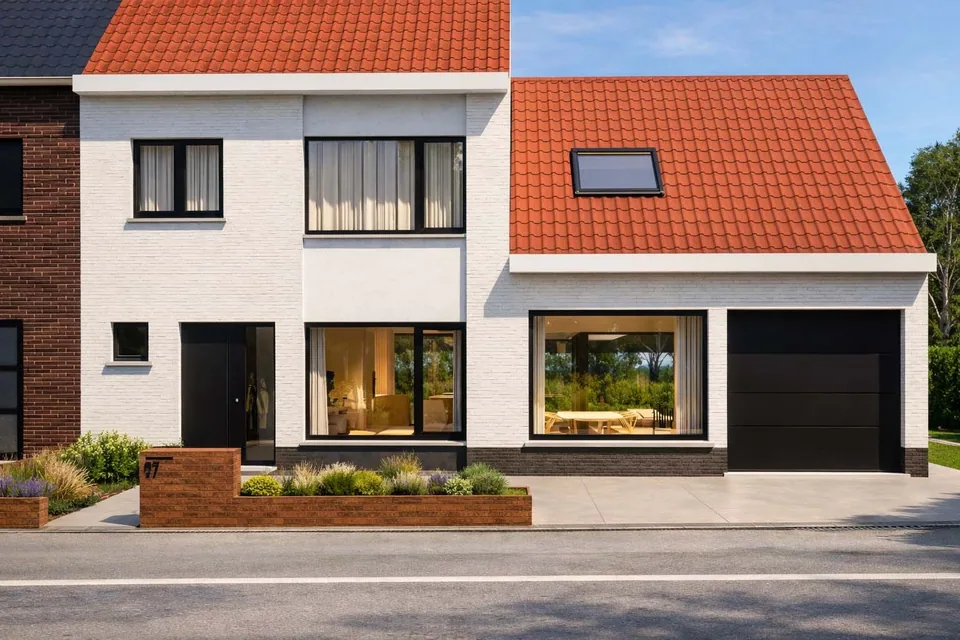 Renovatie woning in Koolkerke door J.A.N Plus Architecten