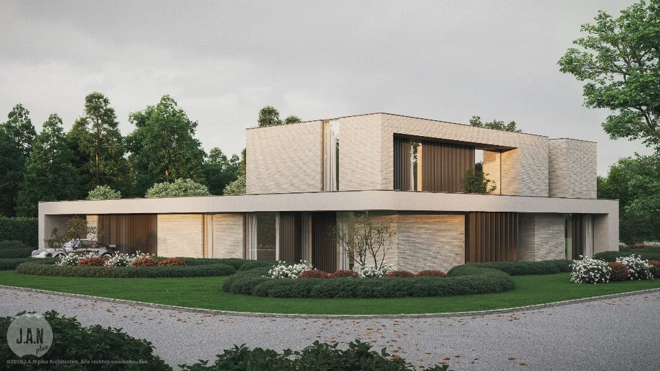 Gerenoveerde woning in Gavere, ontworpen door J.A.N plus Architecten