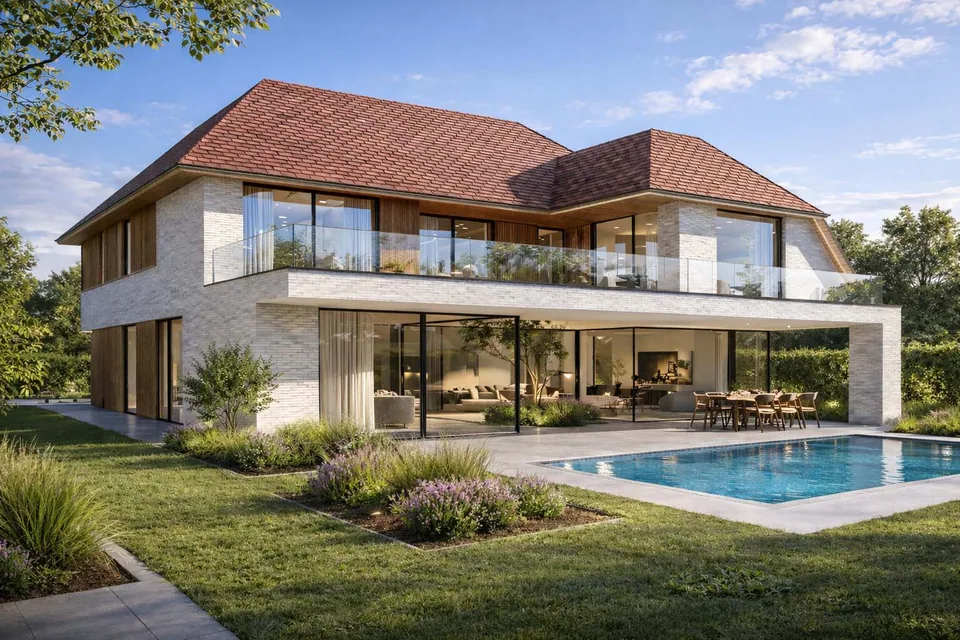 Achtergevel renovatie Knokke-Heist door J.A.N plus Architecten